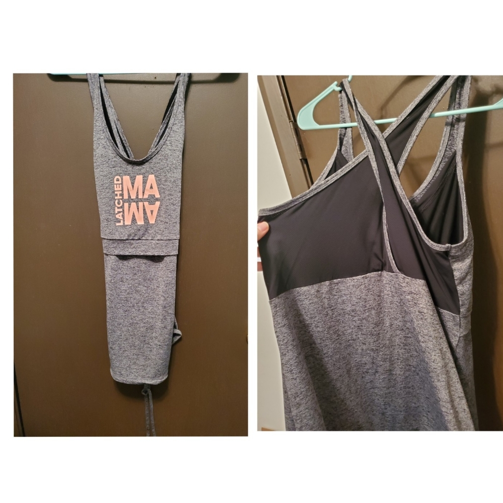 Nursing tank top